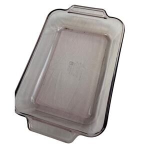 Anchor Ovenware Cookware 2QT Microwave Oven Safe 8" by 12" Glass Baking Dish